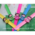 Yxl-873 marca 3D Kid Cartoon relojes Mickey Minnie niños deportivos de alta calidad Slap Wristwatch